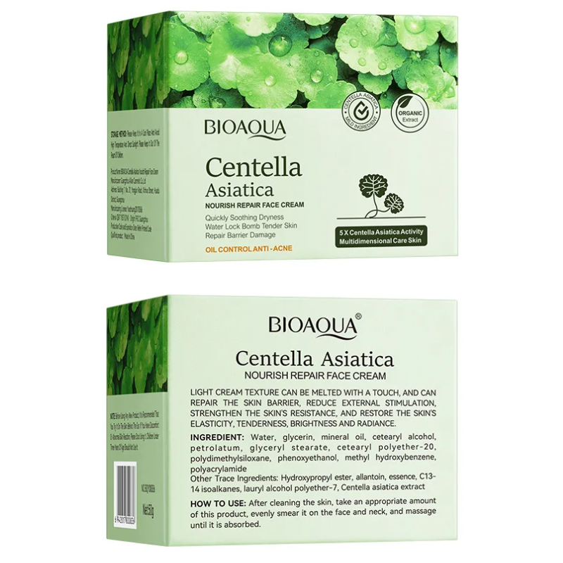 Crema Facial Nutritiva - Hidratación, Antiacné y Antienvejecimiento