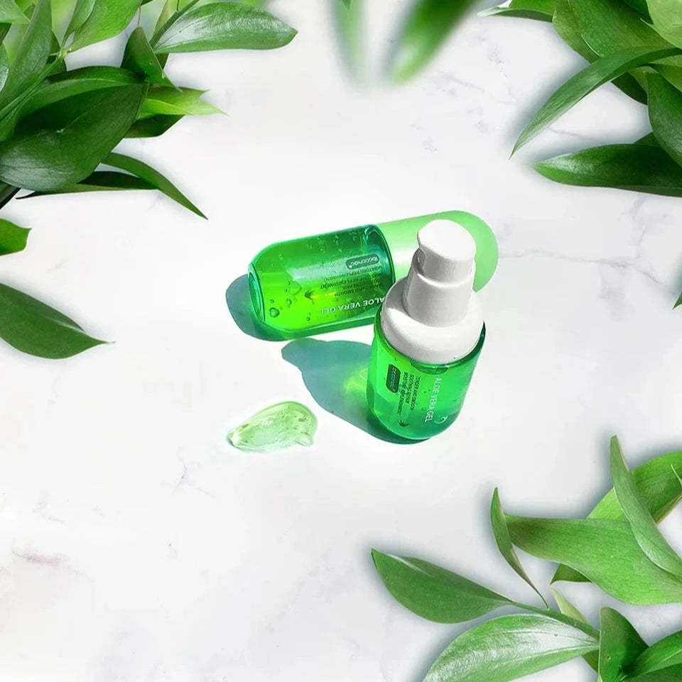 Gel Hidratante Calmante de Aloe Vera – Reparación, Antiacné y Post-Solar